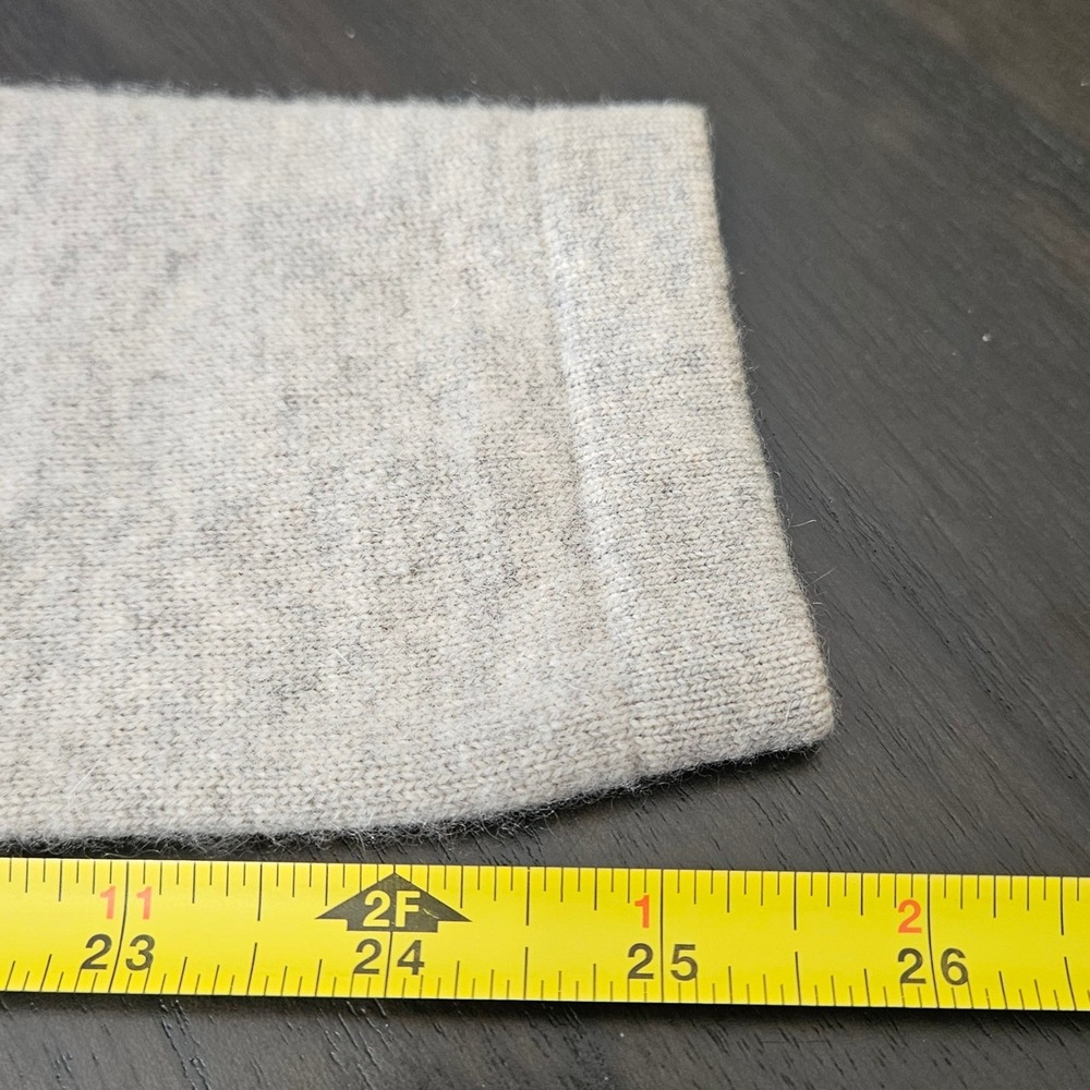 Vtg J.Crew 100% Cashmere Gray Sweater XXS FALL 2004 AS-IS Read Description - Picture 8 of 10